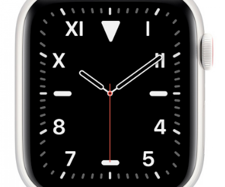 Apple Watch Edition Series 5 LTE 40mm White Ceramic Case with Alaskan Blue Sport Loop (MX5V2)